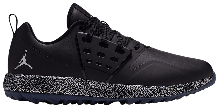 Air Jordan Grind Golf Black Metallic Silver
