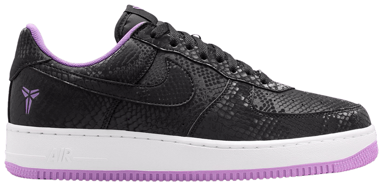 Kobe Bryant x Nike Air Force 1 Low Black Purple Stardust