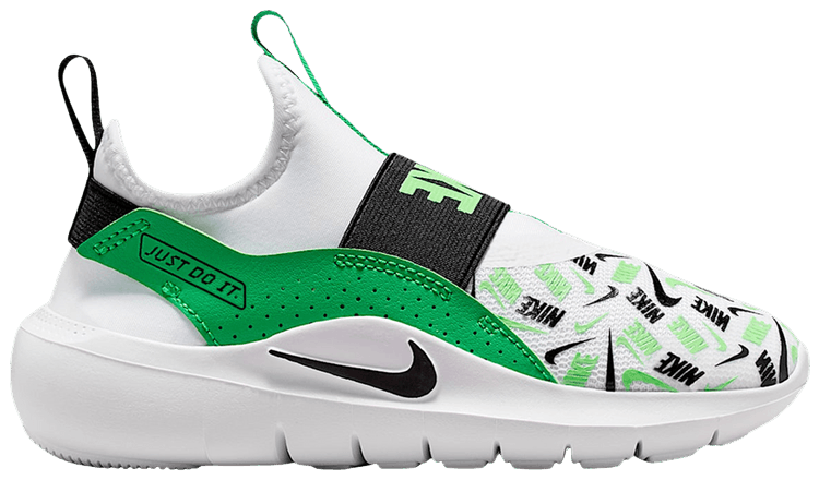 Nike Flex Runner PS White Green Spark