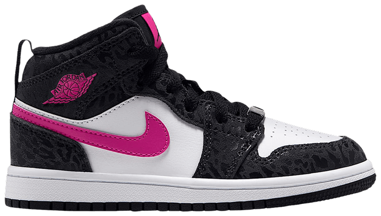 Air Jordan 1 Mid SE PS Black Anthracite