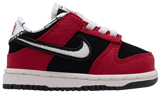 Nike Dunk Low Lv8 TD Black University Red
