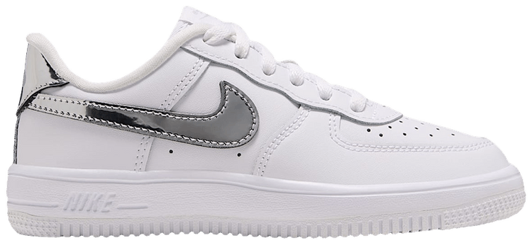 Nike Force 1 Low PS White Metallic Silver