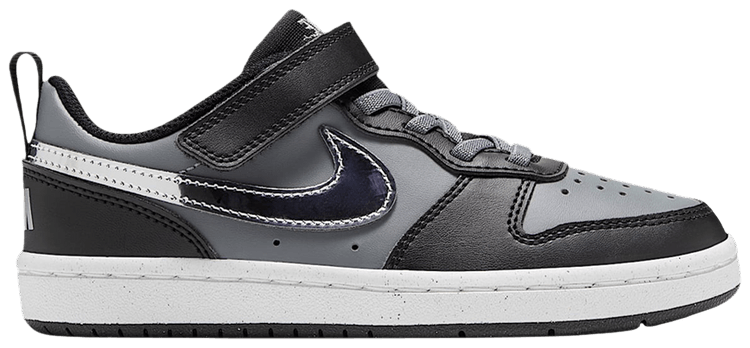 Nike Court Borough Low PS Black Smoke Grey