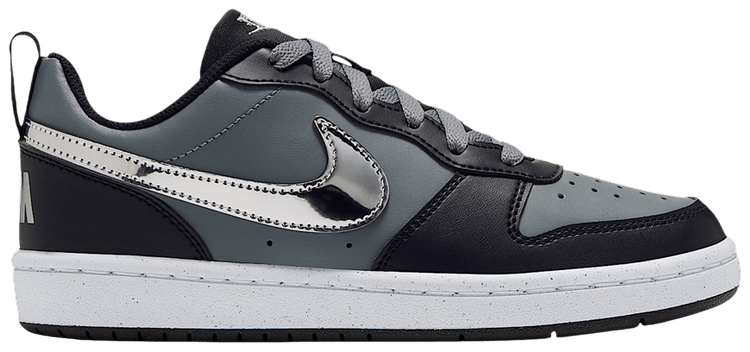 Nike Court Borough Low GS Black Smoke Grey