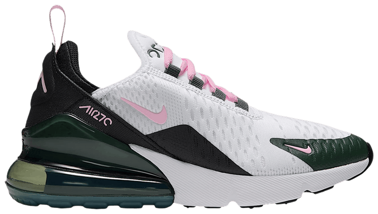 Nike Air Max 270 GS White Camo Green