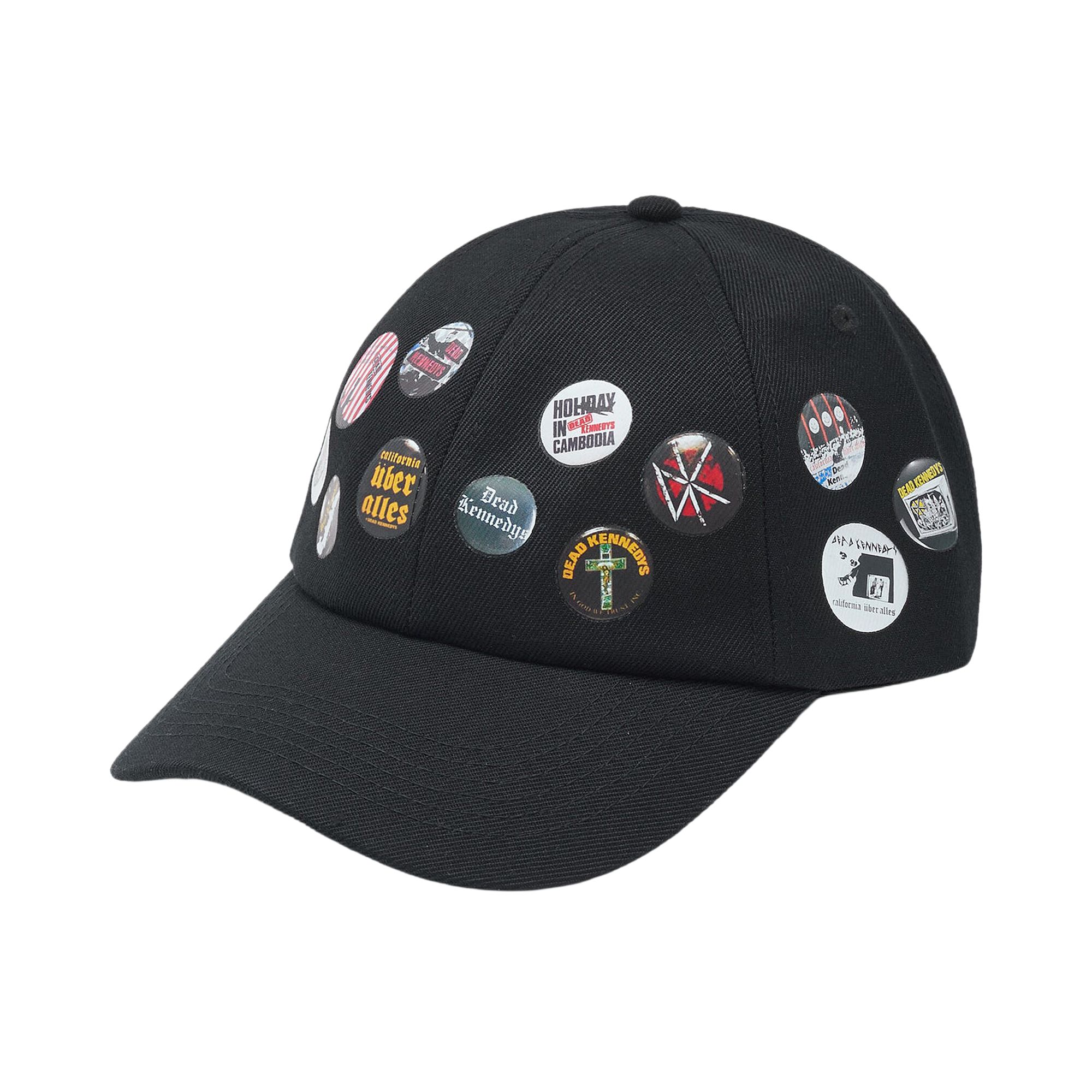 Pre-owned Pleasures Buttons Cap 'black' | Men's Size Onesize