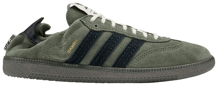 Song For The Mute x adidas Samba OG Base Green Core Black