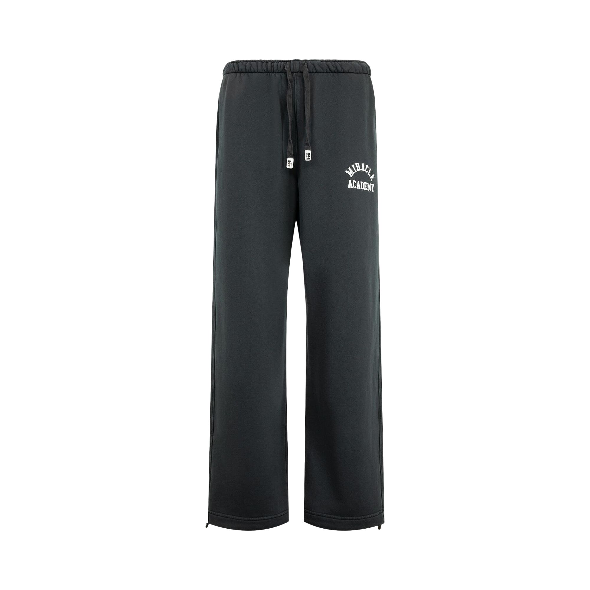 Pre-owned Nahmias Miracle Academy Wide Sweatpants 'sunfade Black' | Men's Size L